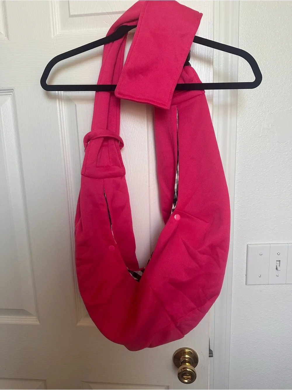 Hot Pink Hands-Free Pet Sling Carrier